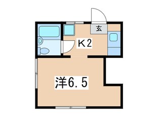 松岡荘の物件間取画像